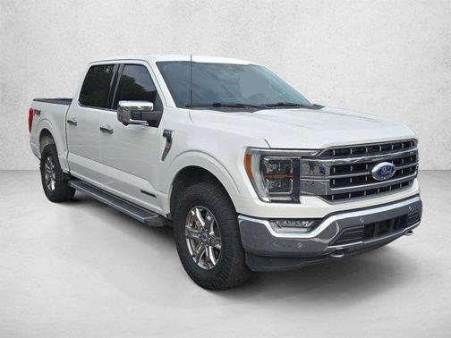 Star White Metallic Tri-Coat 2022 Ford F-150 Lariat