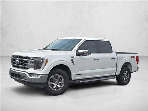 Star White Metallic Tri-Coat 2022 Ford F-150 Lariat