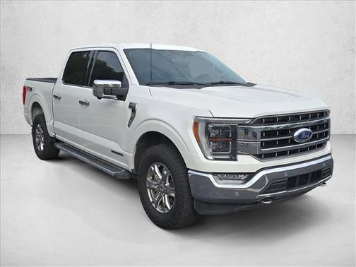 Star White Metallic Tri-Coat 2022 Ford F-150 Lariat