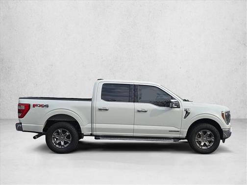 Star White Metallic Tri-Coat 2022 Ford F-150 Lariat