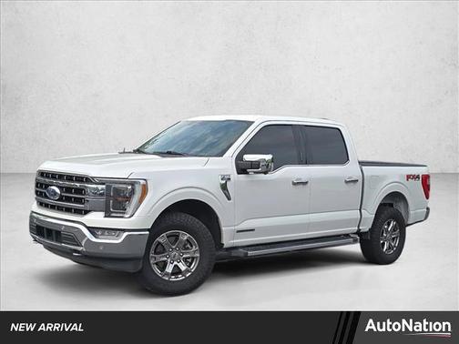 Star White Metallic Tri-Coat 2022 Ford F-150 Lariat