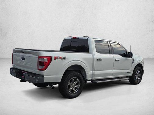 Star White Metallic Tri-Coat 2022 Ford F-150 Lariat