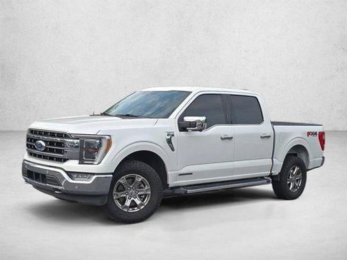 Star White Metallic Tri-Coat 2022 Ford F-150 Lariat