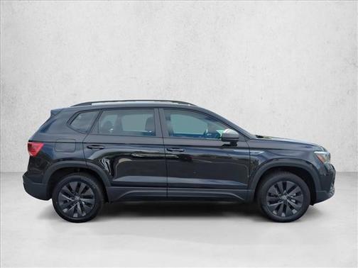 Deep Black Pearl 2024 Volkswagen Taos 1.5T S