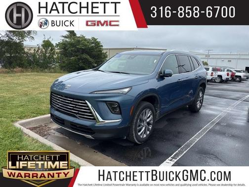 Ocean Blue Metallic 2025 Buick Enclave Preferred FWD