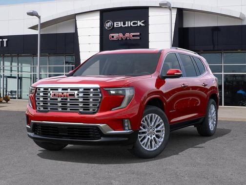 Volcanic Red Tintcoat 2026 GMC Acadia Denali
