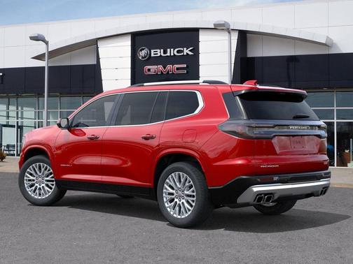 Volcanic Red Tintcoat 2026 GMC Acadia Denali