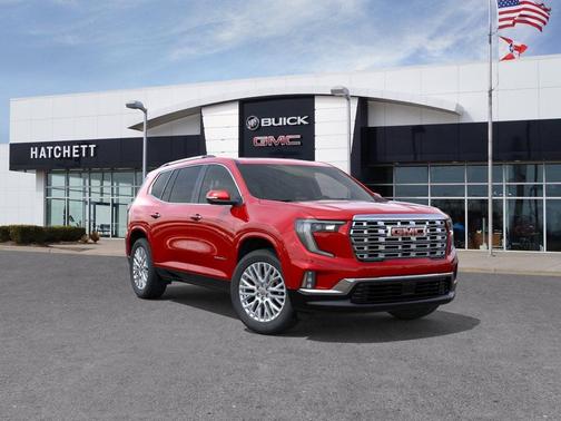 Volcanic Red Tintcoat 2026 GMC Acadia Denali