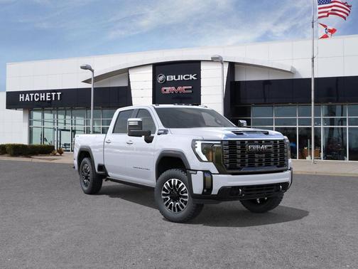 Glacier White Tricoat 2026 GMC Sierra 2500 Denali Ultimate