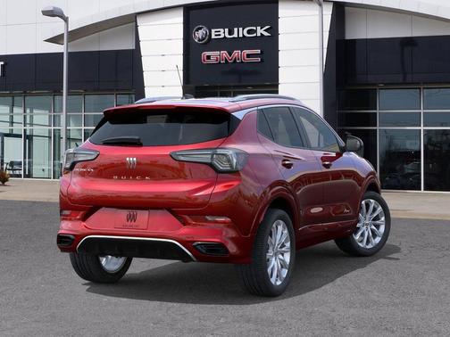 Brilliant Red 2026 Buick Encore GX Avenir
