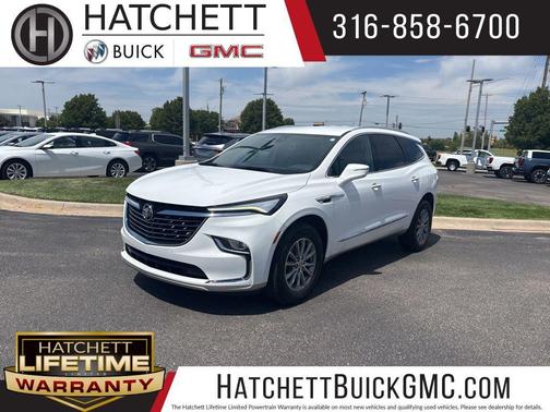 Summit White 2023 Buick Enclave Essence FWD