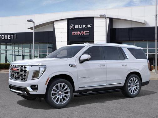 Glacier White Tricoat 2026 GMC Yukon Denali