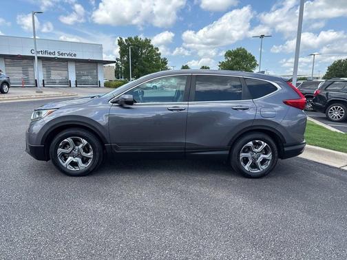 Gray 2017 Honda CR-V EX-L