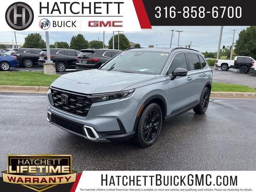 Gray 2023 Honda CR-V Hybrid Sport Touring AWD