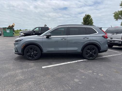 Gray 2023 Honda CR-V Hybrid Sport Touring AWD