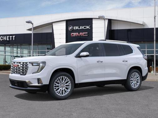 Glacier White Tricoat 2026 GMC Acadia Denali