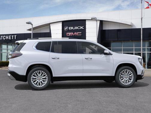 Glacier White Tricoat 2026 GMC Acadia Denali