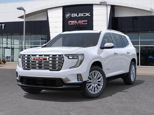 Glacier White Tricoat 2026 GMC Acadia Denali