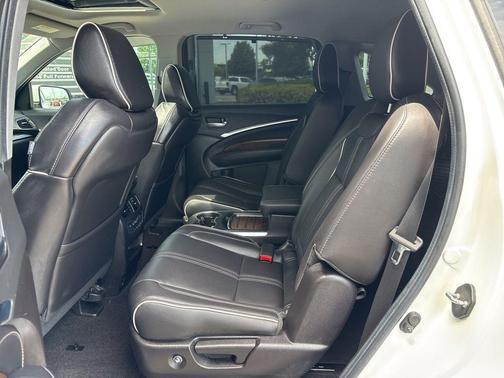 Platinum White Pearl 2020 Acura MDX Sport Hybrid Advance Package