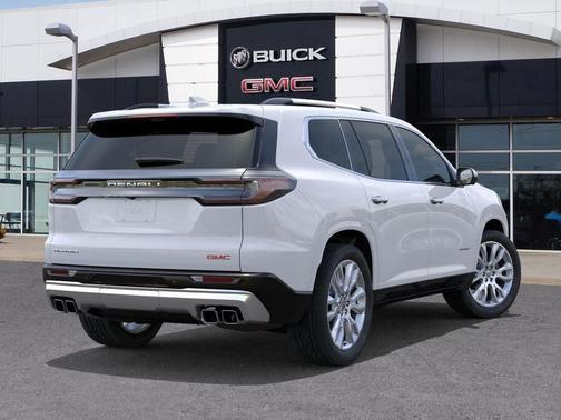 Glacier White Tricoat 2026 GMC Acadia Denali
