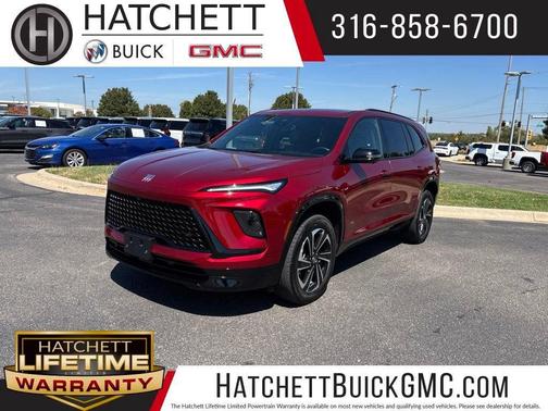 Cherry Red Tintcoat 2025 Buick Enclave Sport Touring
