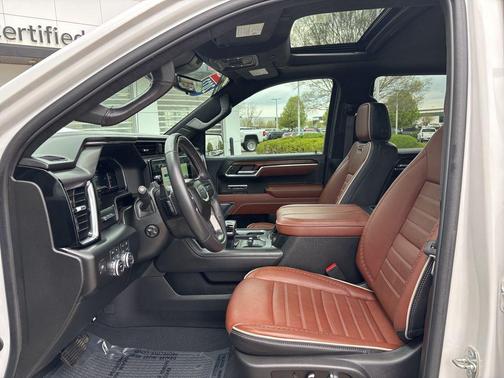 White Frost Tricoat 2023 GMC Sierra 1500 Denali Ultimate