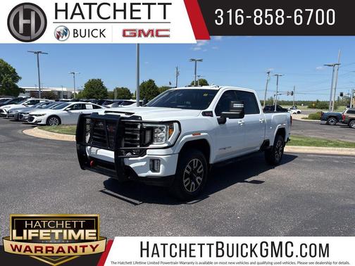 Summit White 2022 GMC Sierra 2500 AT4