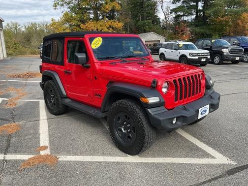 Firecracker Red Clearcoat 2024 Jeep Wrangler SPORT