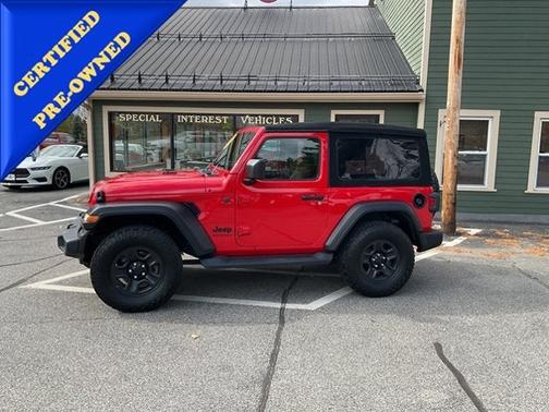 Firecracker Red Clearcoat 2024 Jeep Wrangler SPORT