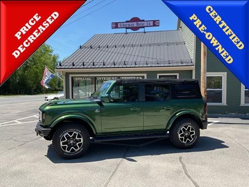 ERUPTION GREEN METALLIC 2022 Ford Bronco OUTER BANKS