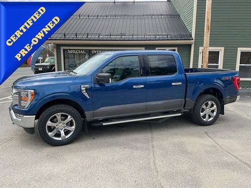 ATLAS BLUE METALLIC 2022 Ford F-150 XLT