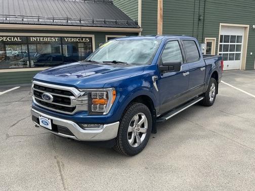 ATLAS BLUE METALLIC 2022 Ford F-150 XLT