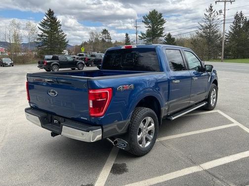 ATLAS BLUE METALLIC 2022 Ford F-150 XLT