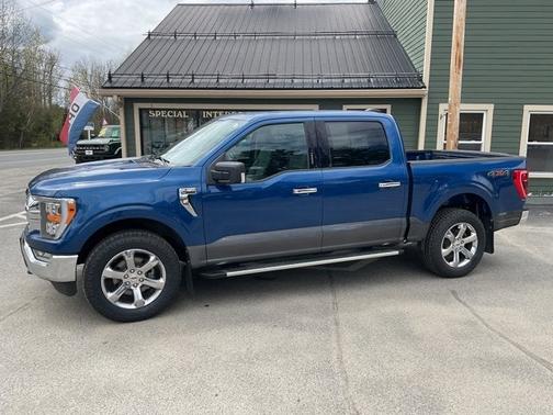 ATLAS BLUE METALLIC 2022 Ford F-150 XLT