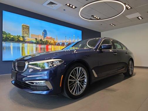 Mediterranean Blue Metallic 2017 BMW 530 i xDrive