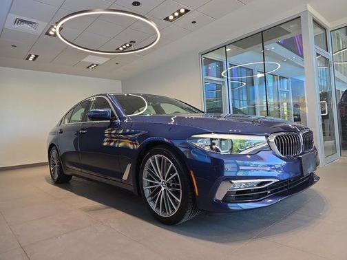 Mediterranean Blue Metallic 2017 BMW 530 i xDrive