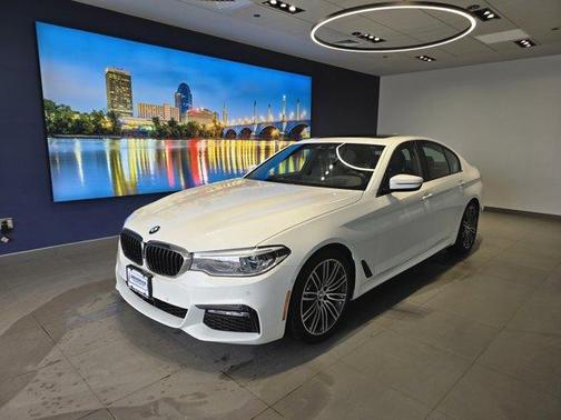 White 2018 BMW 540 i xDrive