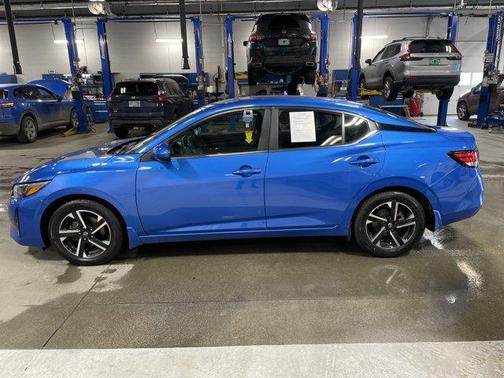 Electric Blue Metallic 2024 Nissan Sentra SV