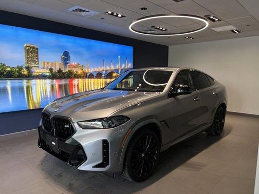 Gray Metallic 2025 BMW X6 M60i