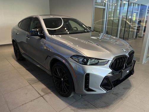Gray Metallic 2025 BMW X6 M60i