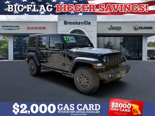 Black Clearcoat 2027 Jeep Wrangler Sport