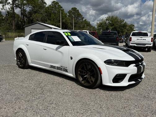 White 2023 Dodge Charger SRT Hellcat Widebody