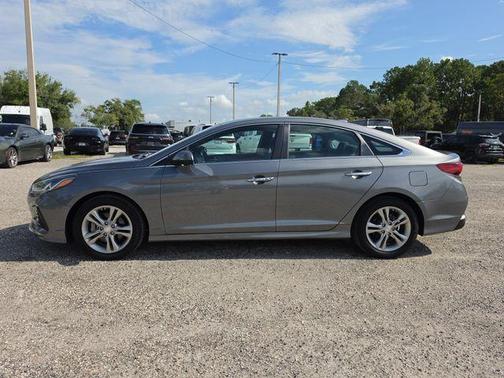 Machine Gray 2018 Hyundai SONATA SEL