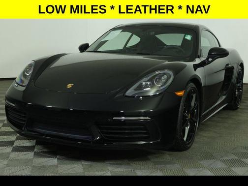 Black 2025 Porsche 718 Cayman