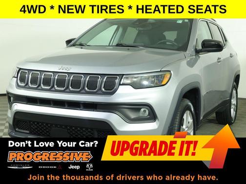 Billet Silver Metallic Clearcoat 2022 Jeep Compass Latitude