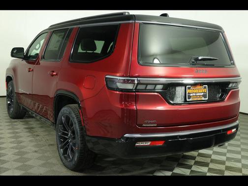 Velvet Red Pearlcoat 2026 Jeep Grand Wagoneer Summit Obsidian 4x4