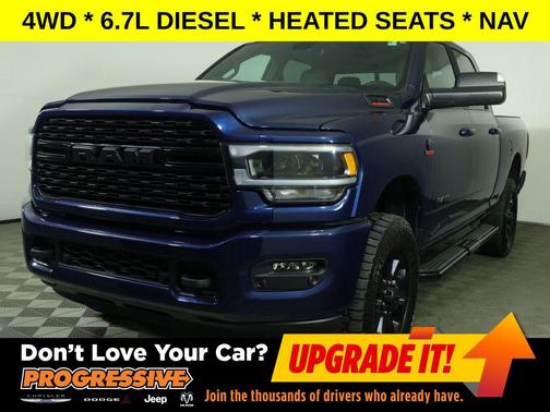 Patriot Blue Pearlcoat 2022 RAM 2500 Big Horn Crew Cab 4x4 6'4' Box