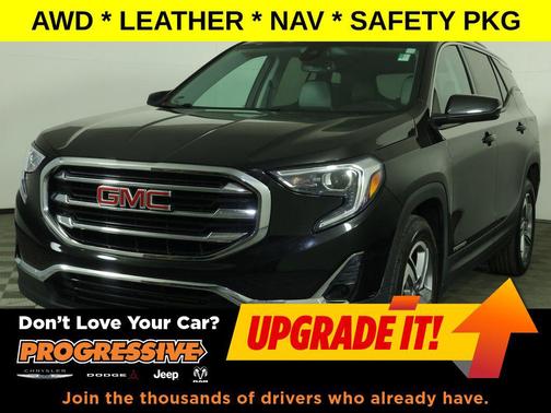 Ebony Twilight Metallic 2021 GMC Terrain SLT