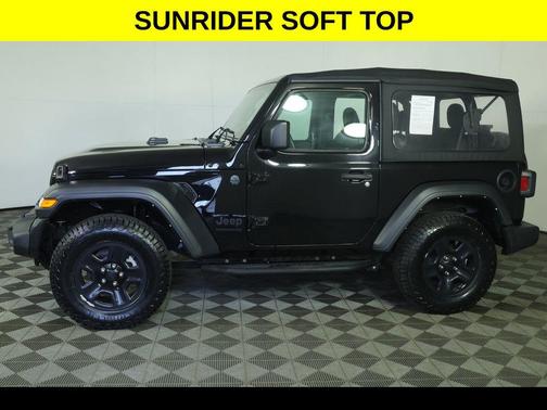 Black Clearcoat 2022 Jeep Wrangler Sport