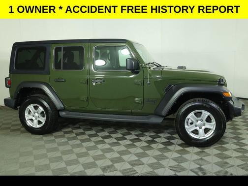 Sarge Green Clearcoat 2022 Jeep Wrangler Unlimited Sport